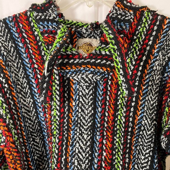 Earth Ragz Multicolor Hooded Pullover Sweater NWOT Women's Size Large - Picture 15 of 16